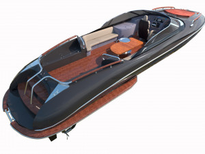 Riva yacht Rivamare 3D Model