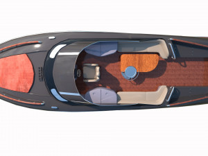 Riva yacht Rivamare 3D Model