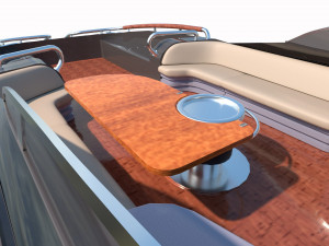 Riva yacht Rivamare 3D Model