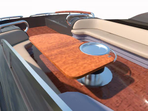 Riva yacht Rivamare 3D Model