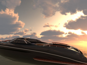 Riva yacht Rivamare 3D Model