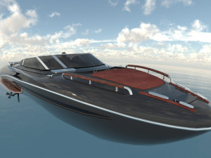 Riva yacht Rivamare 3D Model