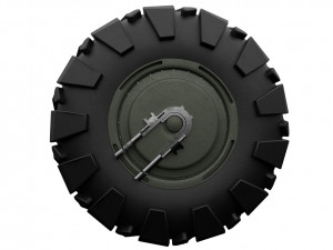 Wheel for Halo truck Modelo 3D
