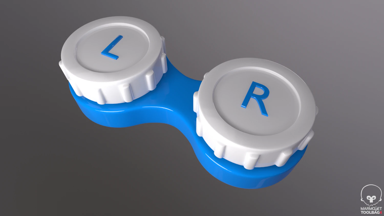 Lens case 3D Model .c4d .max .obj .3ds .fbx .stl .blend