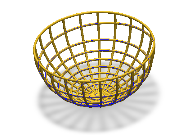 Net Bowl Model 3D .c4d .max .obj .3ds .fbx .stl .blend 