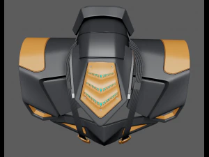 Robotic Suit 3D Model