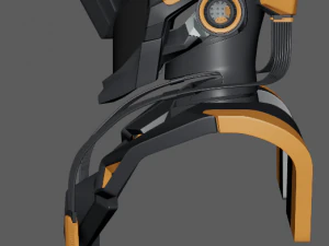 Robotic Suit 3D Model