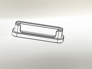 Cell Phone Stand 3Dプリントモデル