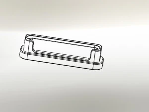 Cell Phone Stand 3D Print Model