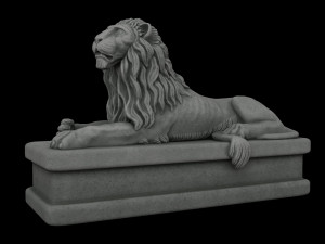 Lion statue 3D Модель
