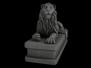 Lion statue 3D Модель