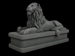 Lion statue 3D Модель