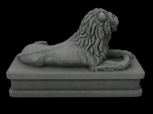 Lion statue 3D Модель