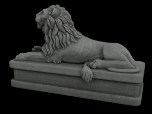 Lion statue 3D Модель