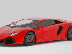 Lamborghini-Aventador Lp700-4 Modèle 3D