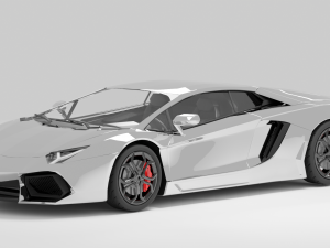 Lamborghini-Aventador Lp700-4 Modèle 3D