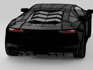 Lamborghini-Aventador Lp700-4 Modèle 3D