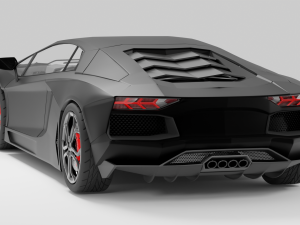 Lamborghini-Aventador Lp700-4 Modèle 3D