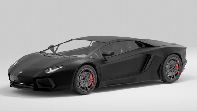 Lamborghini-Aventador Lp700-4 Modèle 3D .c4d .max .obj .3ds .fbx .stl .blend 