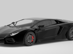 Lamborghini-Aventador Lp700-4 Modèle 3D