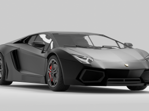 Lamborghini-Aventador Lp700-4 Modèle 3D