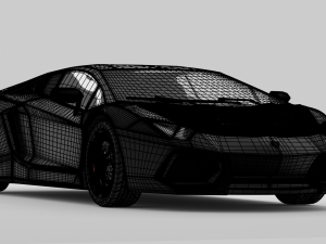 Lamborghini-Aventador Lp700-4 Modèle 3D