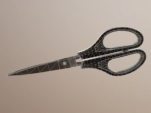Simple Scissors 3D Model