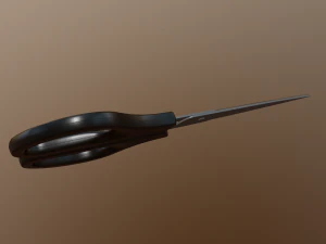 Simple Scissors 3D Model