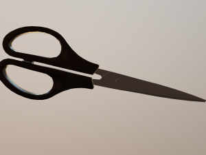 Simple Scissors 3D Model