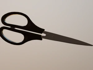 Simple Scissors 3D Model