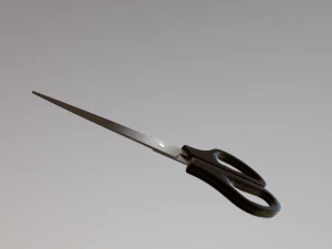 Simple Scissors 3D Model