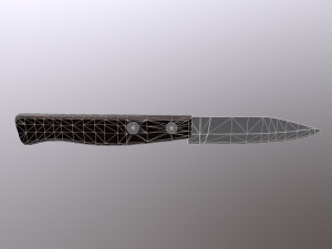 Small Kitchen Knife 3Dモデル