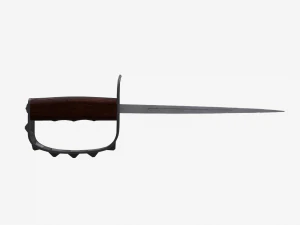 US 1917 Trench Knife 3D Model