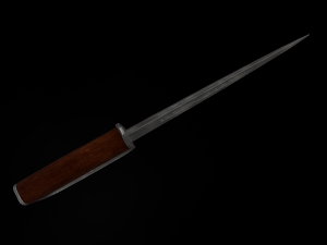 US 1917 Trench Knife Modello 3D
