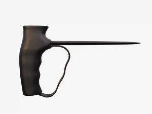 British WWI Robbins of Dudley Push Dagger 3D Model