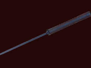 German WWI Trench Knife 3D Model