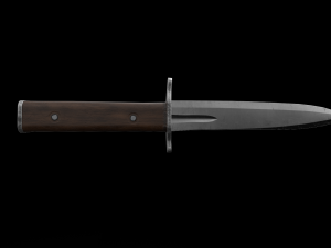 Italian WWI Arditi Dagger 3D-Modell