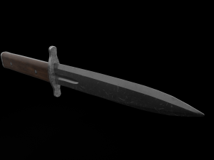 Italian WWI Arditi Dagger 3D-Modell