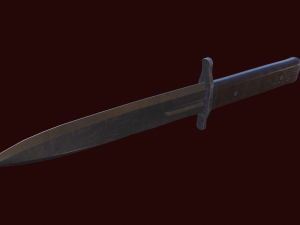 Italian WWI Arditi Dagger 3D-Modell