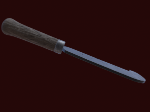 WWI Military Billhook 3D 모델
