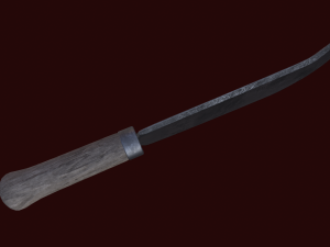 WWI Military Billhook 3D 모델