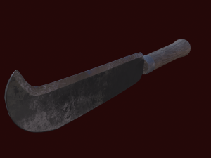 WWI Military Billhook 3D 모델