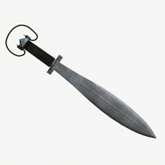 Welsh Knife 1916 Modello 3D .c4d .max .obj .3ds .fbx .stl .blend 