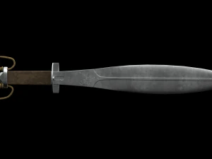 Welsh Knife 1916 3D Model