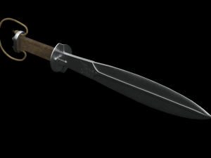 Welsh Knife 1916 Modello 3D
