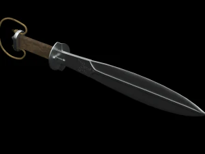 Welsh Knife 1916 3D Model