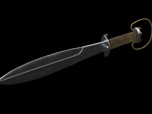 Welsh Knife 1916 Modello 3D