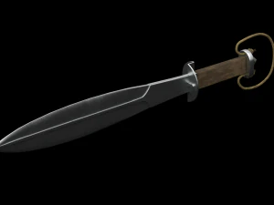 Welsh Knife 1916 3D Model