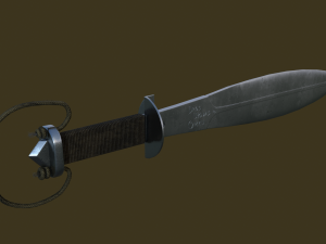 Welsh Knife 1916 Modello 3D