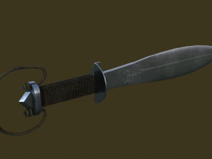 Welsh Knife 1916 3D Model